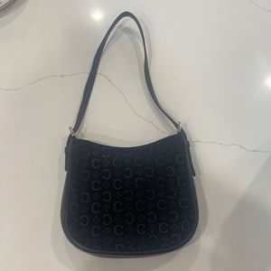 Velvet celine handbag